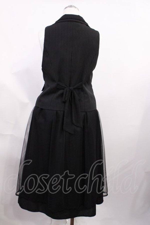 画像2: axes femme / 3WAYミディワンピース M ブラック H-26-03-03-1021-AX-OP-NS-ZH (2)