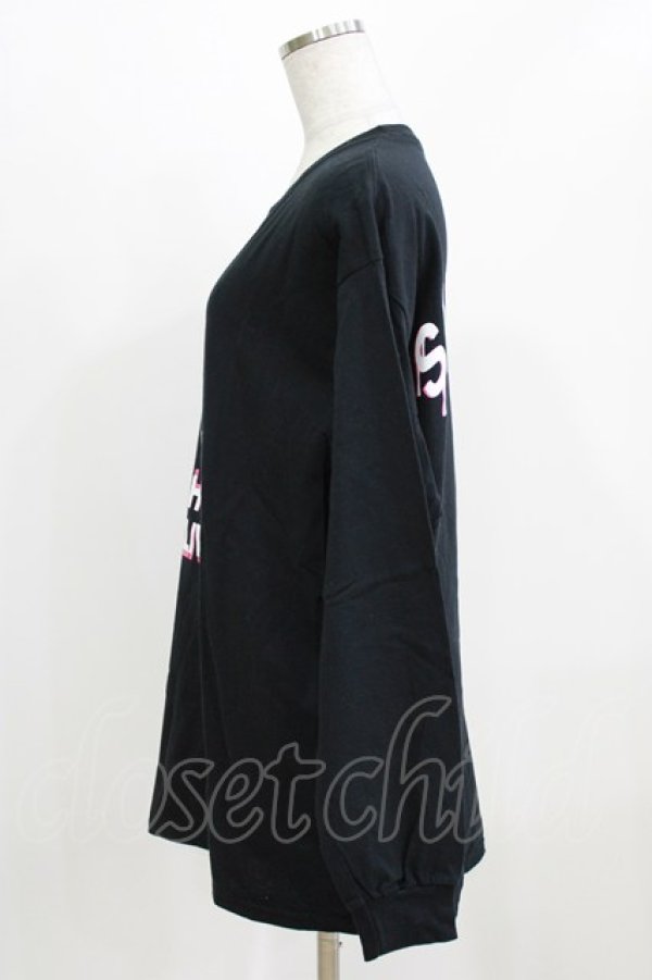 画像2: MILKBOY / SHORT LIFE L.S. TEE L ブラック H-26-03-03-053-MB-TO-AK-ZH (2)