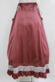 画像3: Ozz oneste / レース切替ドレープフリルスカート  ローズ H-26-03-03-005-OO-SK-KB-ZH (3)