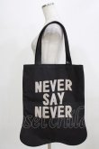 画像2: MILKBOY / NEVER SAY NEVER SPECIALTOTE BAG  ブラック H-26-03-03-064-MB-BG-AK-ZH (2)