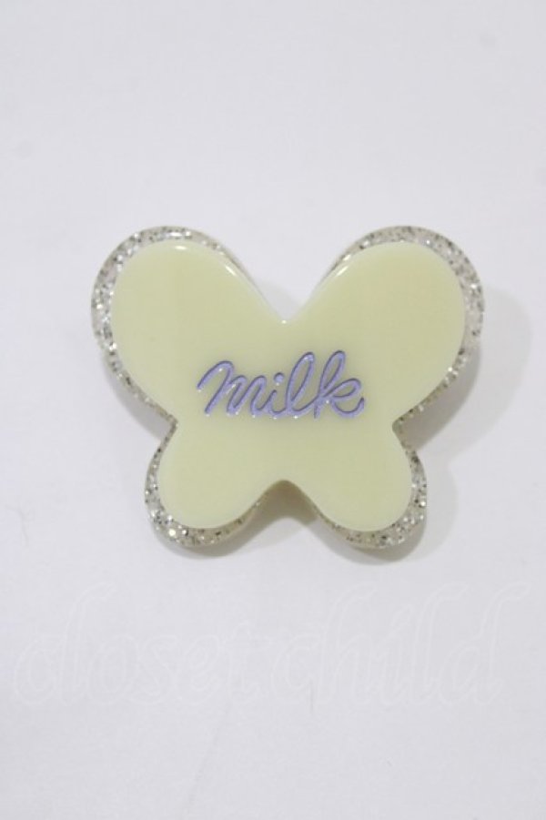 画像1: MILK / パピヨンバレッタ  イエロー H-26-03-03-070-ML-AC-KB-ZH (1)