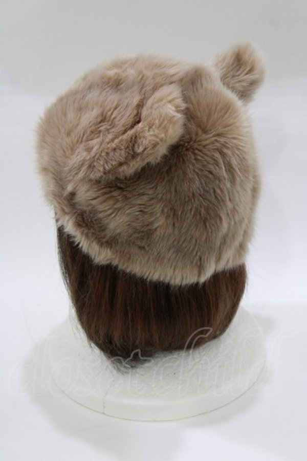 画像2: MILK / Kittenキャップ  ブラウン H-26-03-03-074-ML-AC-KB-ZH (2)