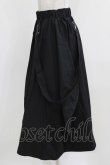 画像2: Deorart / サスベルト付ユニセックス・バルーンロングスカート M 黒 H-26-03-03-012-PU-SK-AK-ZH (2)
