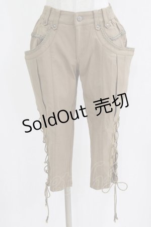 画像: Rozen Kavalier / レースアップパンツ  カーキ H-26-03-03-013-OO-PA-AK-ZH