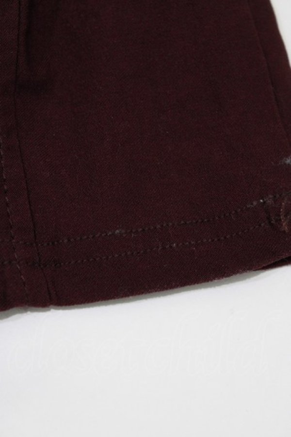 画像5: Rozen Kavalier / 刺繍ポケットパンツ  ワイン H-26-03-03-014-OO-PA-AK-ZH (5)