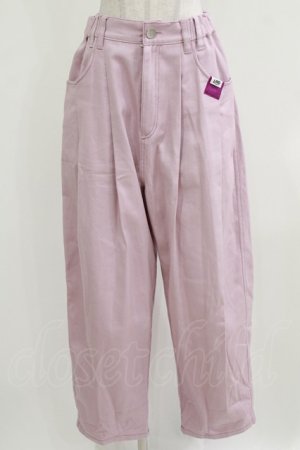 画像: LAND by MILK BOY / LAND BIG-TUCK PANTS  ライトパープル H-26-03-03-015-0-PA-AK-ZH