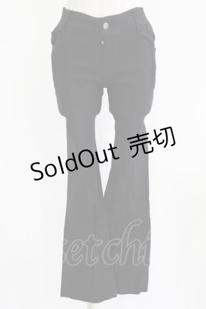 画像: Rozen Kavalier / 刺繍ポケットパンツ M 黒 H-26-03-03-017-OO-PA-AK-ZH