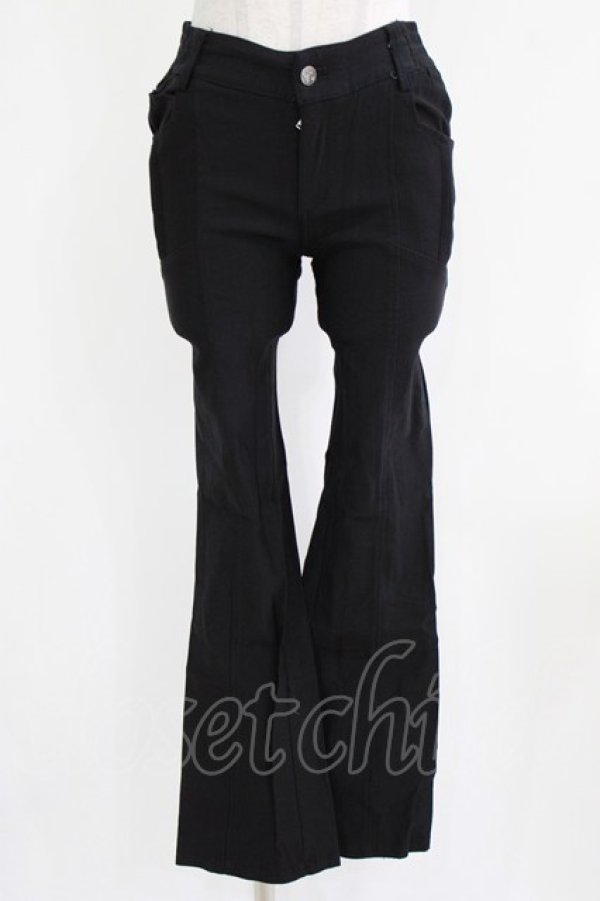 画像1: Rozen Kavalier / 刺繍ポケットパンツ M 黒 H-26-03-03-017-OO-PA-AK-ZH (1)