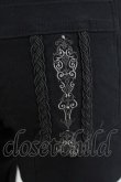 画像4: Rozen Kavalier / 刺繍ポケットパンツ M 黒 H-26-03-03-017-OO-PA-AK-ZH (4)