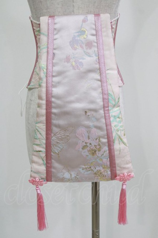 画像3: Qutie Frash / 花魁コルセット  ピンク H-26-03-03-020-QU-ZA-KB-ZH (3)