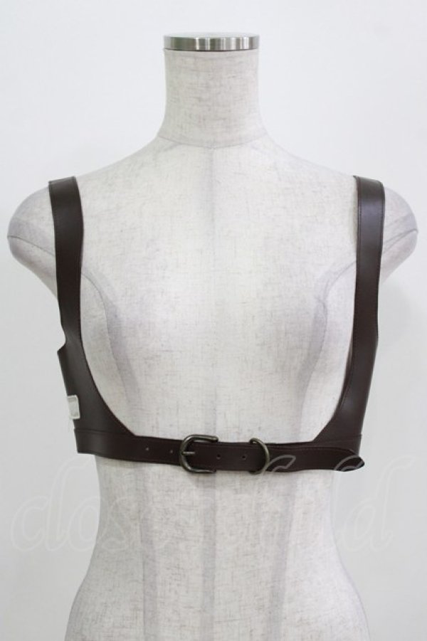 画像1: alice auaa / レザーブラ  ブラウン H-26-03-03-024-AA-TO-KB-ZH (1)