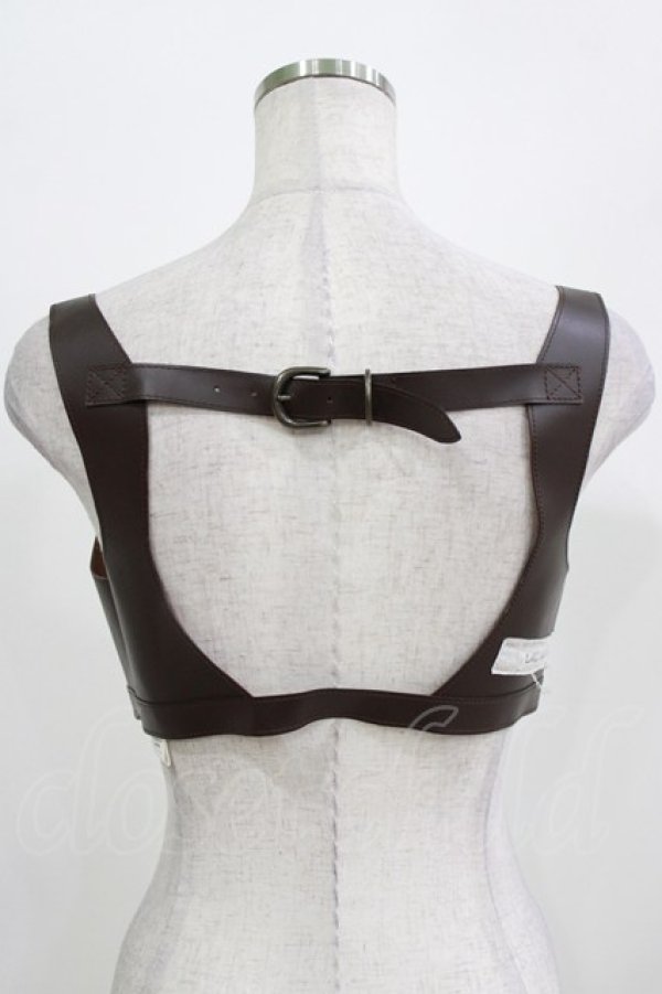 画像2: alice auaa / レザーブラ  ブラウン H-26-03-03-024-AA-TO-KB-ZH (2)