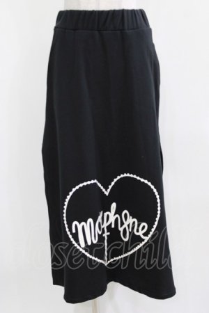 画像: MORPH8NE / FULL MOON SKIRT S-M ブラック H-26-03-04-1001-PU-SK-KB-ZH