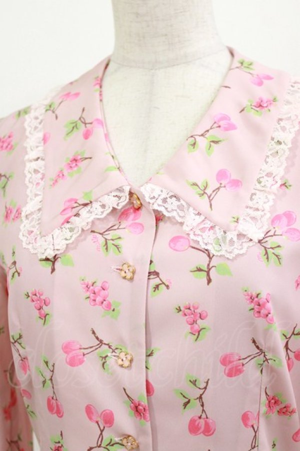 画像4: MILK / ベリー・ルージュドレス  ピンク×ローズベリー H-26-03-04-1035-ML-OP-KB-ZH (4)