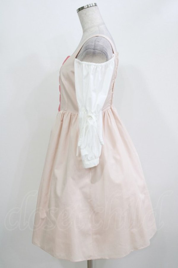 画像2: MILK / シルフィードdress  ピーチコーラル H-26-03-04-1037-ML-OP-KB-ZH (2)