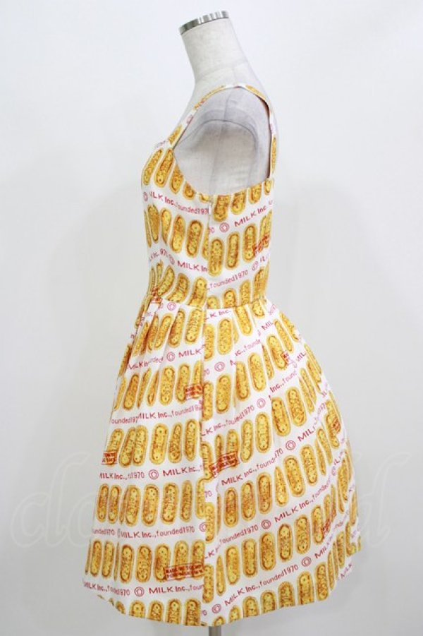 画像2: MILK / Biscottiドレス  プレーンビスケット H-26-03-04-1041-ML-OP-KB-ZH (2)