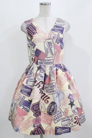 画像: MILK / Patch girl dress - アイボリー H-26-03-04-1042-ML-OP-ET-ZH