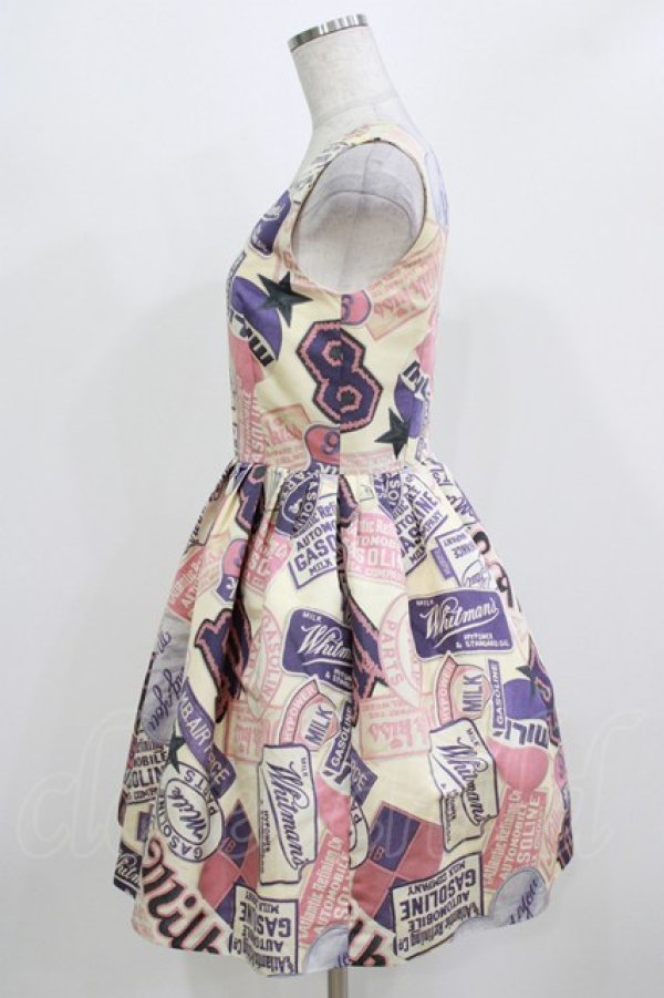 画像2: MILK / Patch girl dress - アイボリー H-26-03-04-1042-ML-OP-ET-ZH (2)