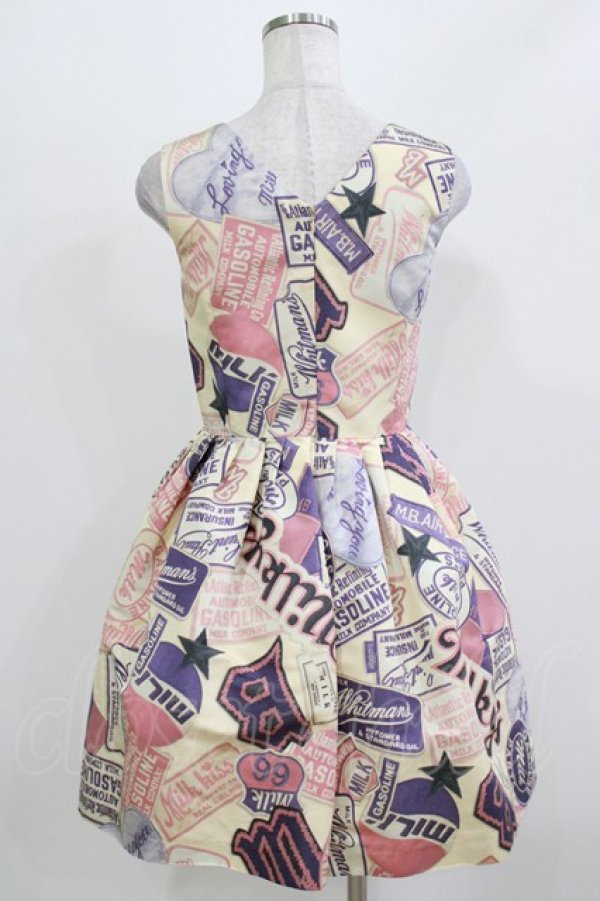 画像3: MILK / Patch girl dress - アイボリー H-26-03-04-1042-ML-OP-ET-ZH (3)