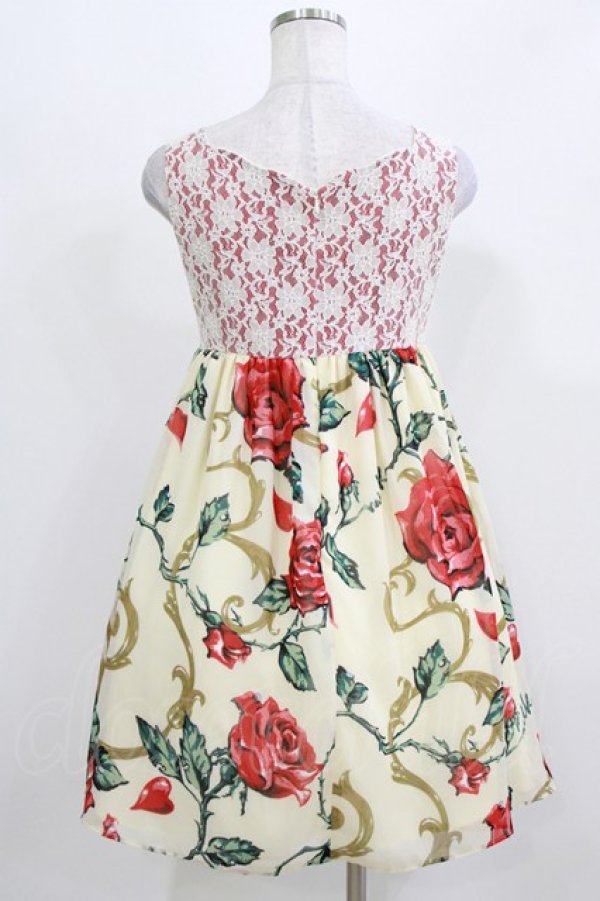 画像3: MILK / ロージーローズBaby doll  レッドローズ H-26-03-04-1044-ML-OP-KB-ZH (3)