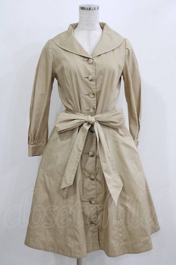 画像1: MILK / Lily ワンピース F ベージュ H-26-03-04-1046-ML-OP-ET-ZH (1)