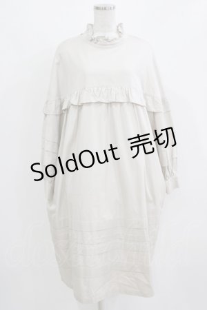 画像: MILK / ミルフィーユワンピース  ベージュ H-26-03-04-1047-ML-OP-KB-ZH