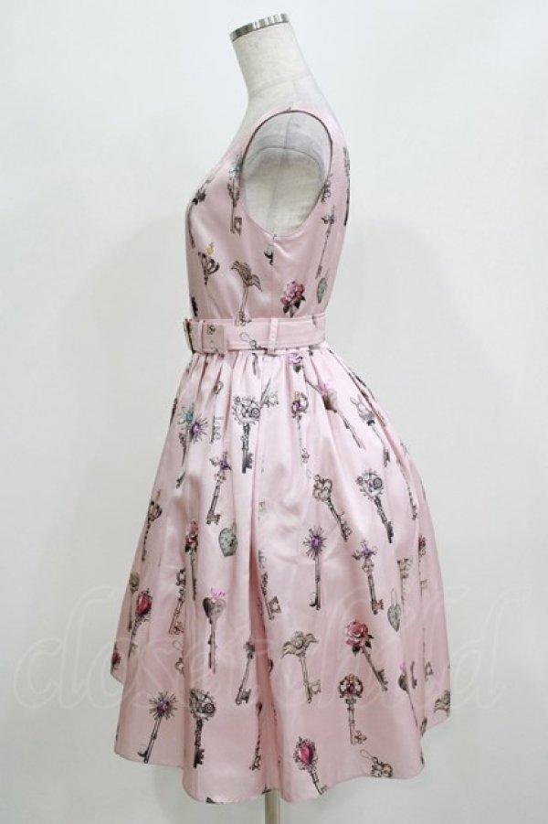 画像2: MILK / ラビリンスKeyジャンスカ  ピンク H-26-03-04-1048-ML-OP-KB-ZH (2)