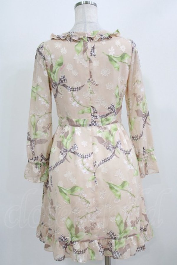 画像3: MILK / Lilybellシアードレス  ハニーベージュ H-26-03-04-1050-ML-OP-KB-ZH (3)