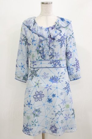 画像: MILK / Snow Friendsドレス  ブルー H-26-03-04-1051-ML-OP-KB-ZH