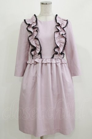 画像: MILK / フリル・ド・ドレス  ラベンダーピンク H-26-03-04-1055-ML-OP-KB-ZH