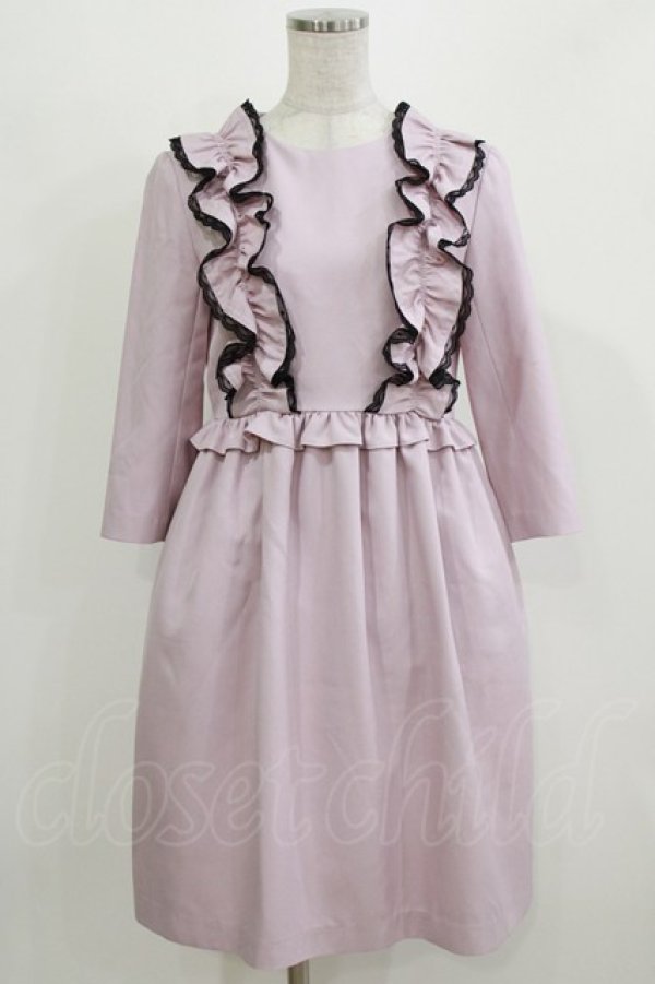 画像1: MILK / フリル・ド・ドレス  ラベンダーピンク H-26-03-04-1055-ML-OP-KB-ZH (1)