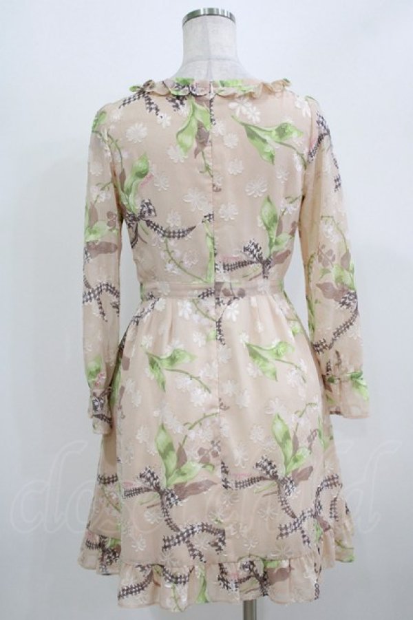 画像3: MILK / Lilybellシアードレス  ハニーベージュ H-26-03-04-1057-ML-OP-KB-ZH (3)