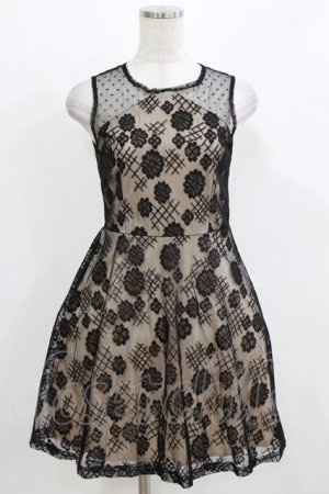 画像: NUDE N' RUDE / Spirit wing dress S-M ベージュ×黒 H-26-03-04-1059-GO-OP-KB-ZH