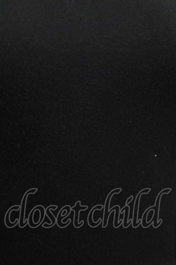 画像4: Katie / ROSEMARY bottle neck one-piece  ブラック H-26-03-04-1060-LO-OP-KB-ZH (4)