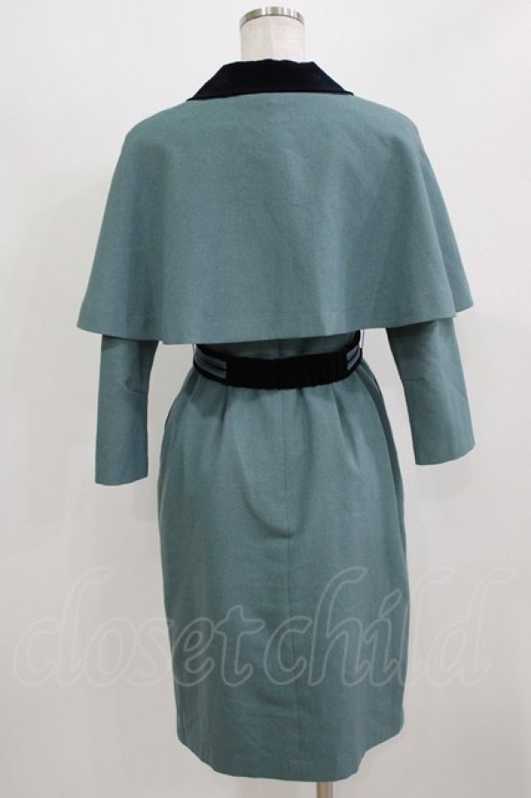 画像3: MILK / キャサリンTwin SET  ミスティーグリーン×ネイビー H-26-03-04-1063-ML-OP-KB-ZH (3)