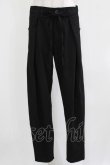 画像1: HYSTERIC GLAMOUR / タックパンツ S 黒 H-26-03-04-1007-PU-PA-KB-ZH (1)
