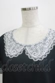 画像4: abilletage / トロンプルイユTシャツワンピース（レースセーラー）  ブラック H-26-03-04-1065-GO-OP-KB-ZH (4)
