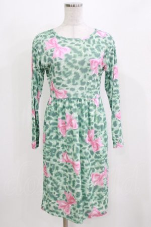 画像: MILK / Pretty petsワンピース  ミントベース H-26-03-04-1069-ML-OP-KB-ZH