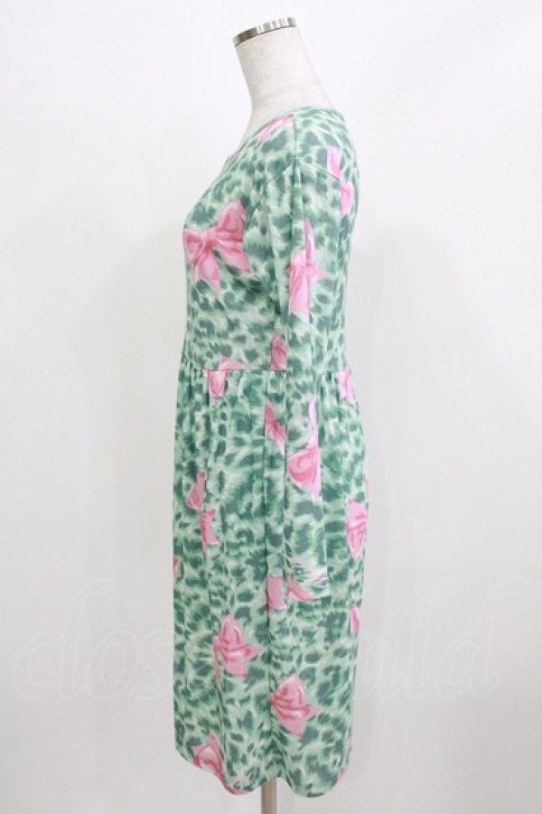 画像2: MILK / Pretty petsワンピース  ミントベース H-26-03-04-1069-ML-OP-KB-ZH (2)