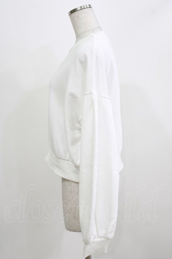 画像2: merry jenny / bearスウェットトップス  ホワイト H-26-03-04-1077-LO-TO-KB-ZH (2)