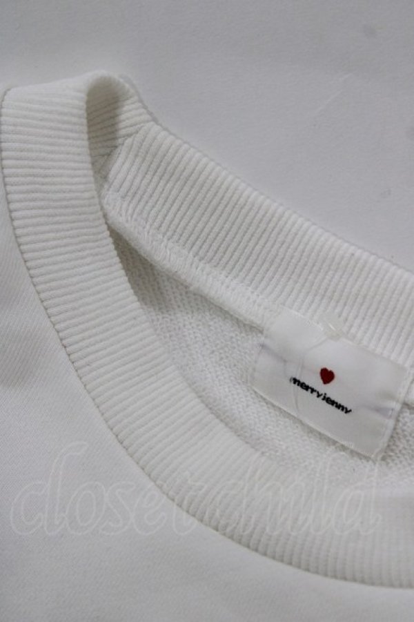 画像4: merry jenny / bearスウェットトップス  ホワイト H-26-03-04-1077-LO-TO-KB-ZH (4)