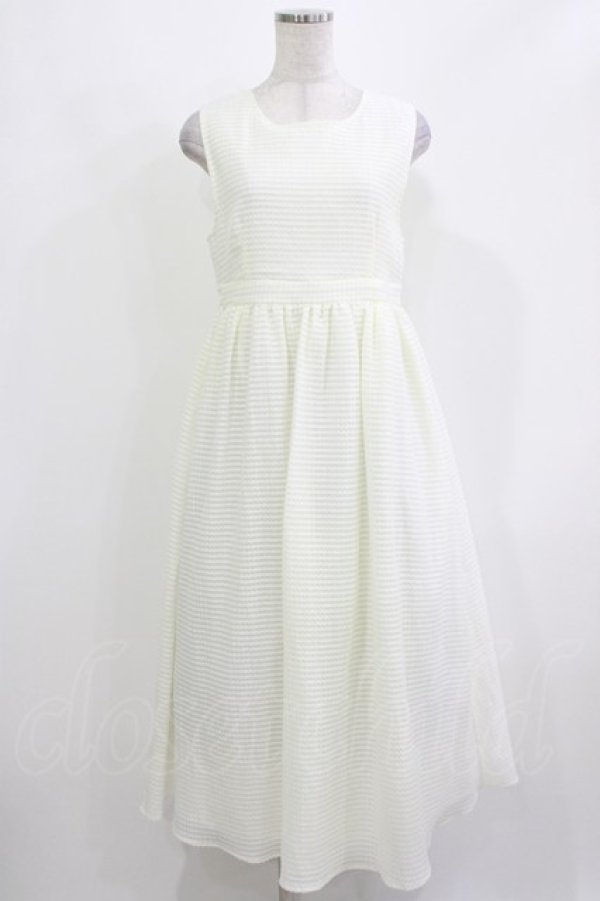 画像1: merry jenny / backリボンワンピース F オフホワイト H-26-03-04-1014-LO-OP-KB-ZH (1)