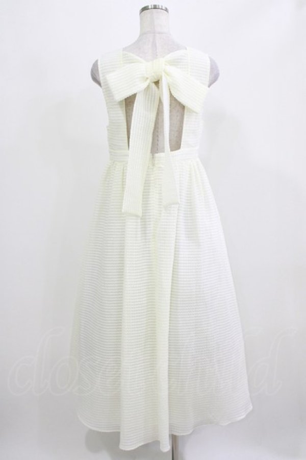 画像3: merry jenny / backリボンワンピース F オフホワイト H-26-03-04-1014-LO-OP-KB-ZH (3)