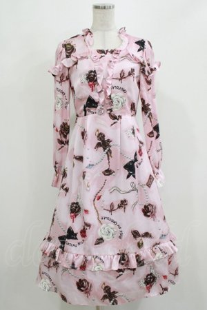 画像: MILK / ショコラローズプリンセスドレス  ストロベリーチョコ H-26-03-04-1019-ML-OP-KB-ZH