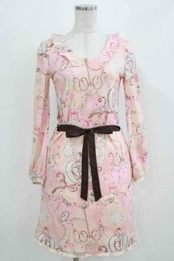 画像1: MILK / シンデレラストリートワンピース  ドリーミーピンク H-26-03-04-1026-ML-OP-KB-ZH (1)