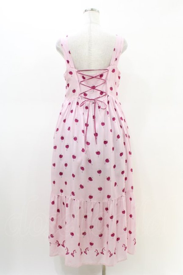 画像2: Jane Marple / Pas de bourreeティアードドレス  ピンク H-26-03-05-029-JM-OP-KB-ZH (2)