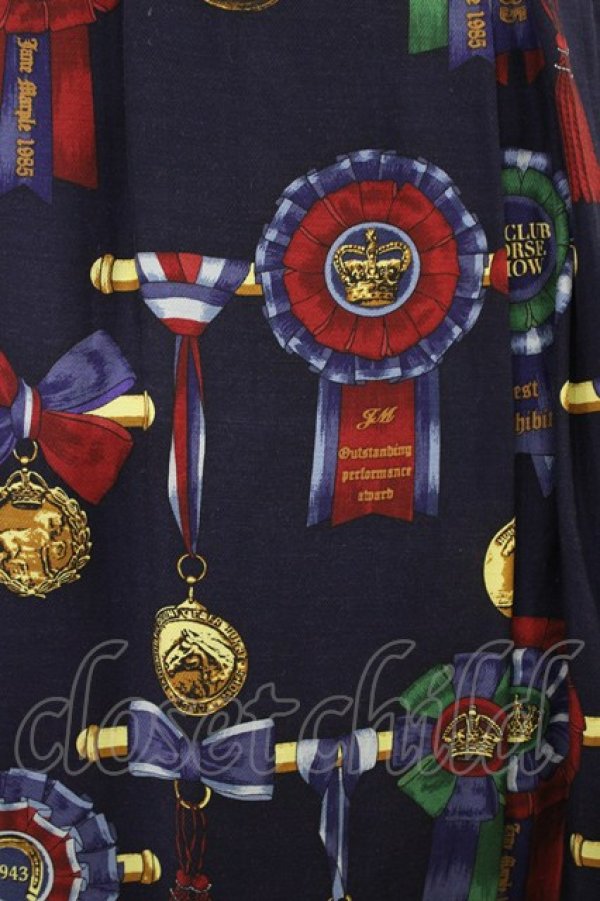 画像3: Jane Marple / Royal riding clubタックスカート  ネイビー H-26-03-05-047-JM-SK-KB-ZH (3)