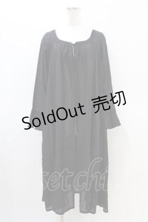 画像: EXCENTRIQUE / シアーローブ  ブラック H-26-03-05-052-EL-OP-KB-ZH