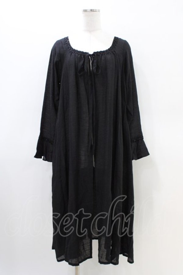 画像1: EXCENTRIQUE / シアーローブ  ブラック H-26-03-05-052-EL-OP-KB-ZH (1)