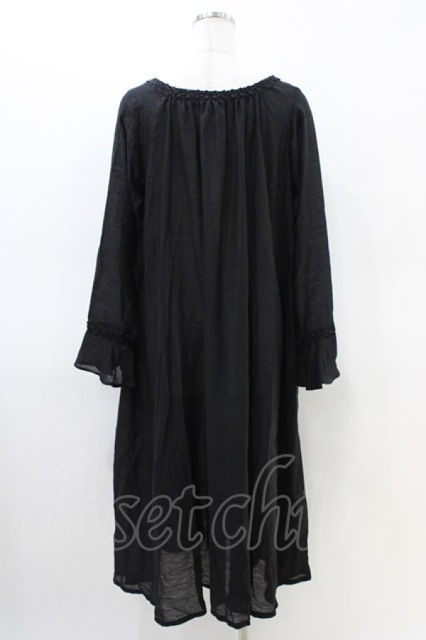 画像2: EXCENTRIQUE / シアーローブ  ブラック H-26-03-05-052-EL-OP-KB-ZH (2)